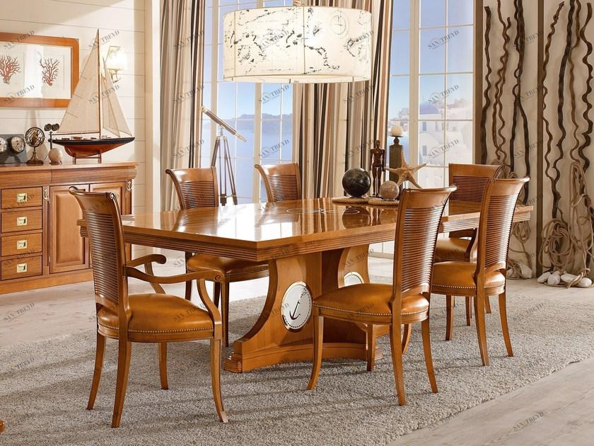 Caroti Прямоугольный стол из массива дерева Sestante sun-id-1437875