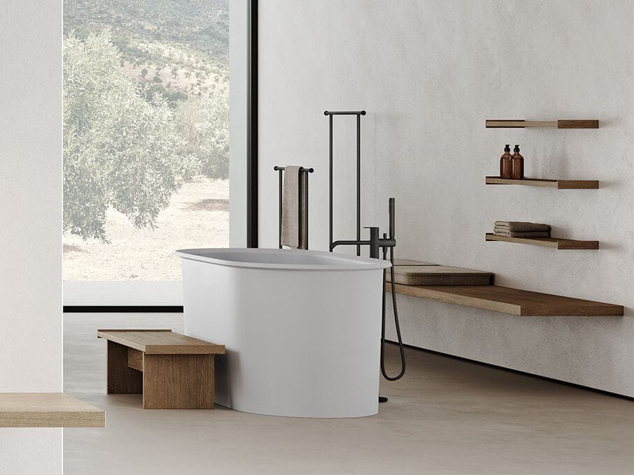 Овальная ванна в центре комнаты Inbani Edge ARCH-00062740 - Вид №2