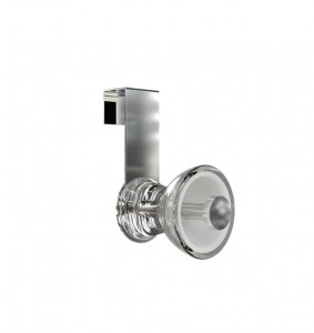 FROST Дверной крючок BLOSSOM » белый / полированный Акрил / полированный Белый / полированный BD1055-W