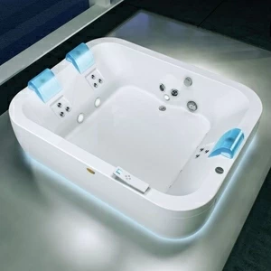 Ванна с гидромассажем "HYDRO FRIENDLY" Aquasoul Extra напольная 9443-580A