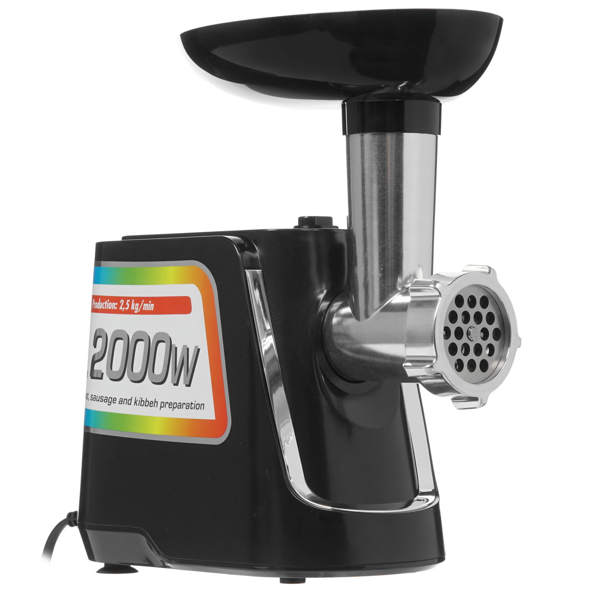 8174422 Мясорубка электрическая Aresa AR-2104 черный STDN-0079293