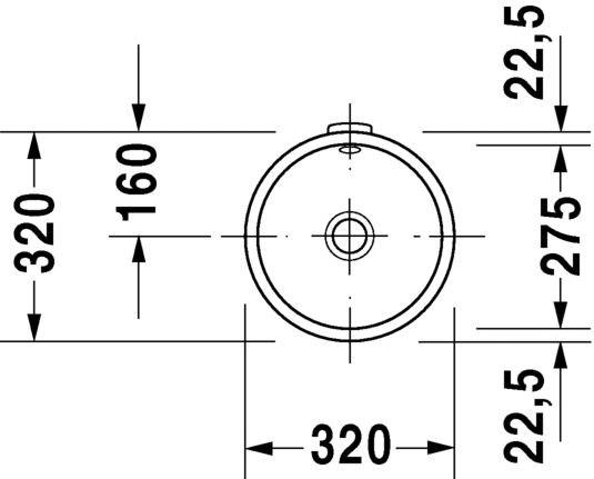 031927 Встроенная раковина под столешницу овальная Duravit Architec - Вид №2