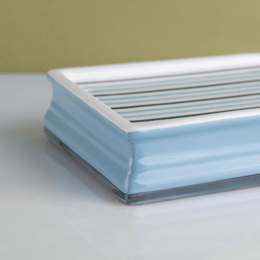 Мыльница настольная «Морская» керамика VERRAN Delmar STLM-2156351 - Вид №3