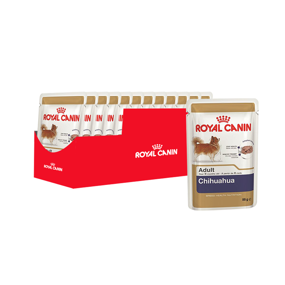 ПР0033085*12 Корм для собак для чихуахуа, паштет конс. (упаковка - 12 шт) ROYAL CANIN 