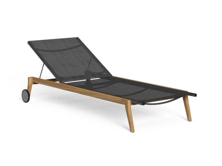 Штабелируемая Садовая кровать из текстилена Talenti Moon Teak ARCH-00128769