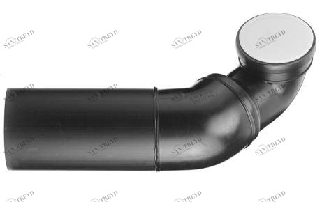 SANIT 700001300 Настенный туалет лук, PE слив, горизонтальный, правый 