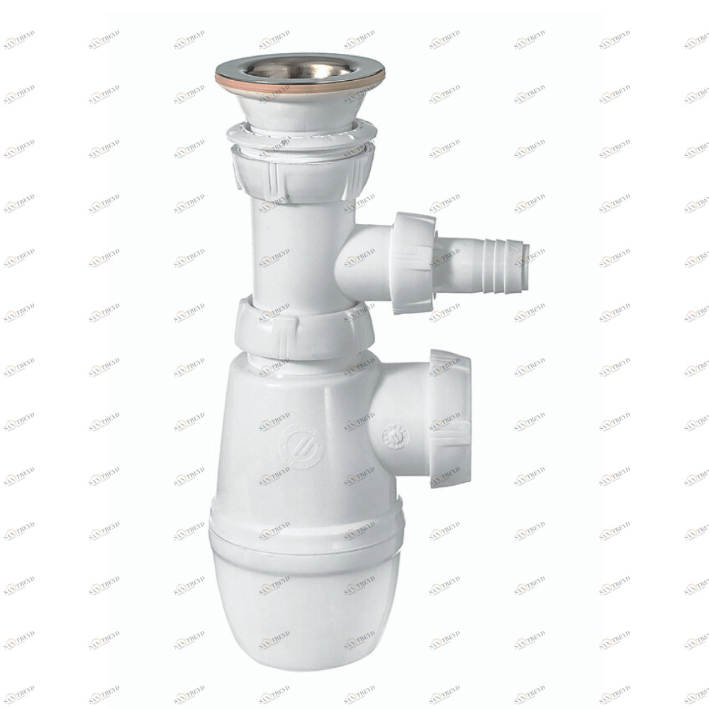 Сифон Минор11/4*40 мм с вып. с отвод.для ст.маш.(30718053) 30718053 Santreyd 