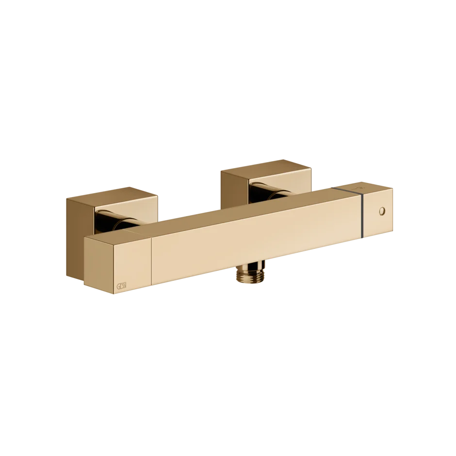 Смеситель для душа 19431 735 Gessi Rettangolo k ТЕПЛАЯ БРОНЗА PVD 19431735