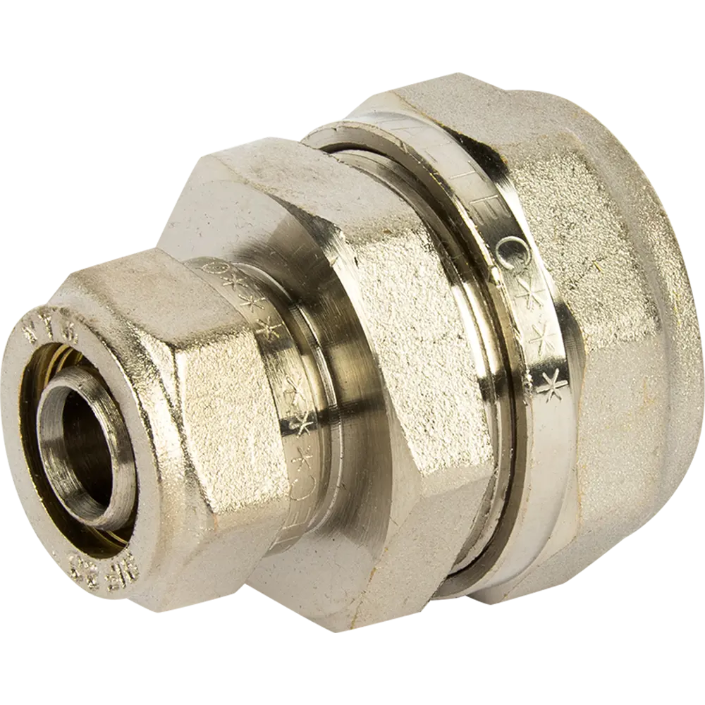 Обжимной соединитель Valtec 32×20 мм для металлопластиковых труб 10516190 STLM-0000554