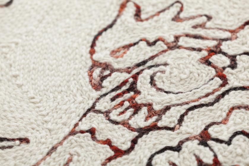 GAN Ковер из шерсти с рисунком Chain stitch sun-id-1481639 - Вид №2