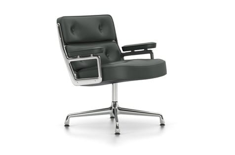 Вращающееся кресло с кожаными спицами VITRA Lobby Chair ARCH-00068846 - Вид №13
