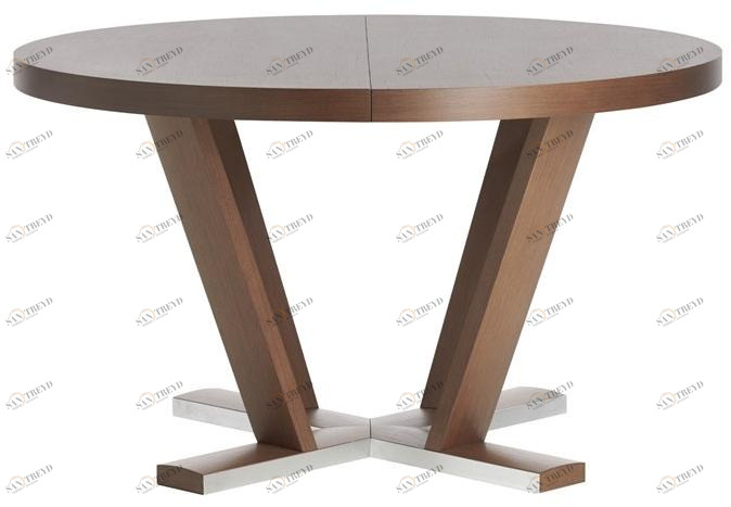 Potocco Круглый раздвижной стол Aura 830/tc1