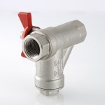 VT.294.N.05 Кран шаровой со встроенным прямым фильтром Valtec 3/4"  - Вид №3