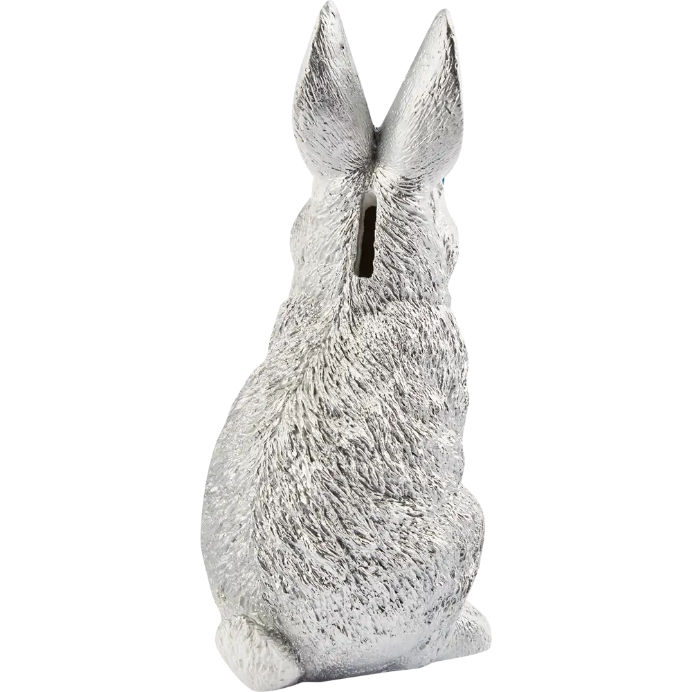 Копилка Зайчик серебряная гипс Santreyd STLM-2102462 - Вид №4