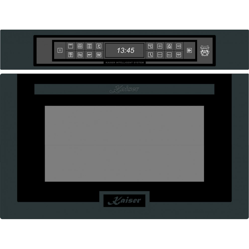 5370966 Встраиваемая микроволновая печь Kaiser EM6307RS черный STDN-0070371