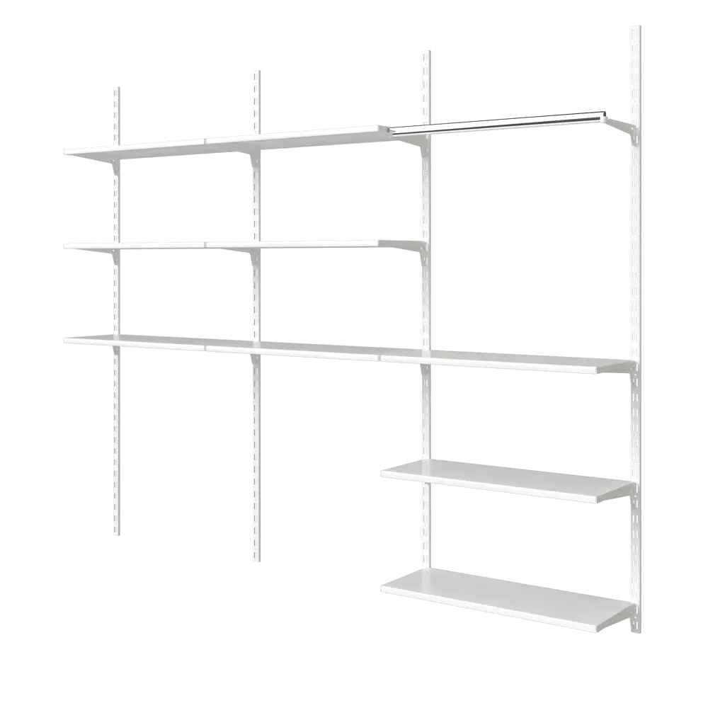 Кронштейн для штанги Spaceo цвет белый STLM-2130241 - Вид №65