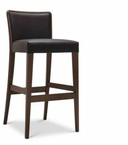 Origins 1971 Табурет высокий, обитый тканью, со спинкой Nob