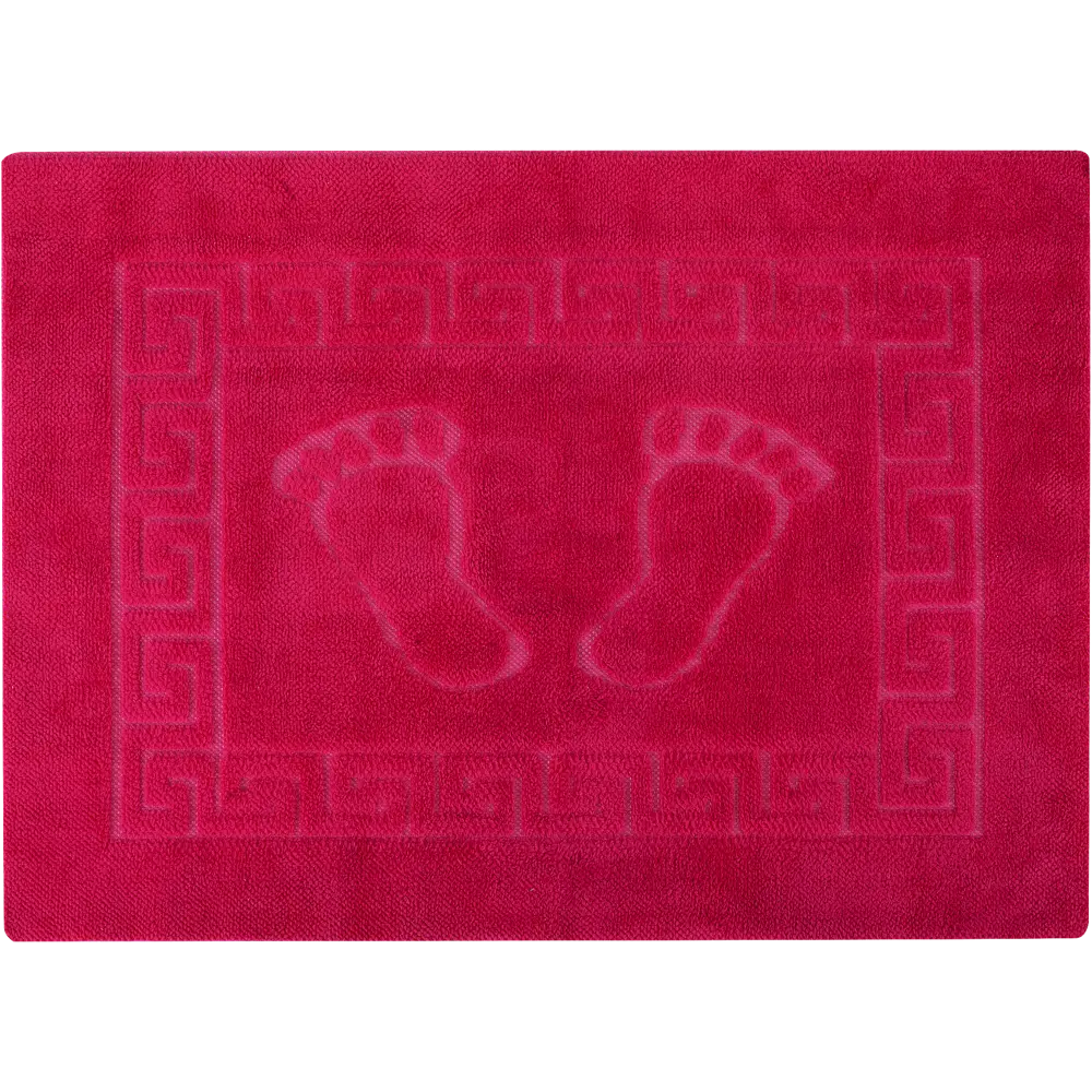 Коврик для ванной комнаты Foot 50x70 см цвет розовый PRIMANOVA STLM-2195967