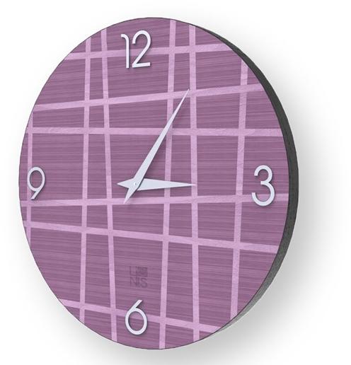 LIGNIS® Настенные часы из инкрустированного дерева Dolcevita lines 10.033 / 10.111 - Вид №1