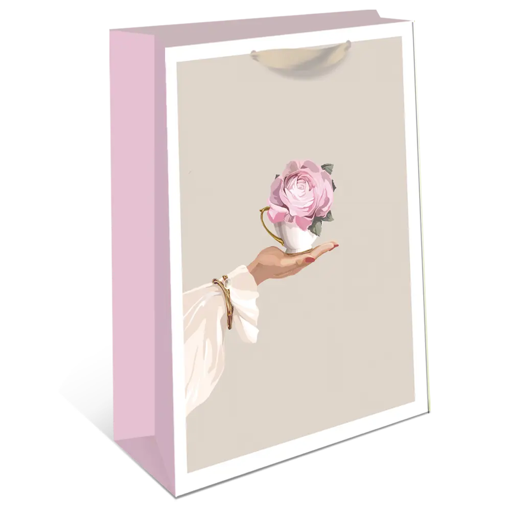 Подарочный пакет Арт и дизайн 26x32x12 см цвет разноцветный STLM-2164373 - Вид №3