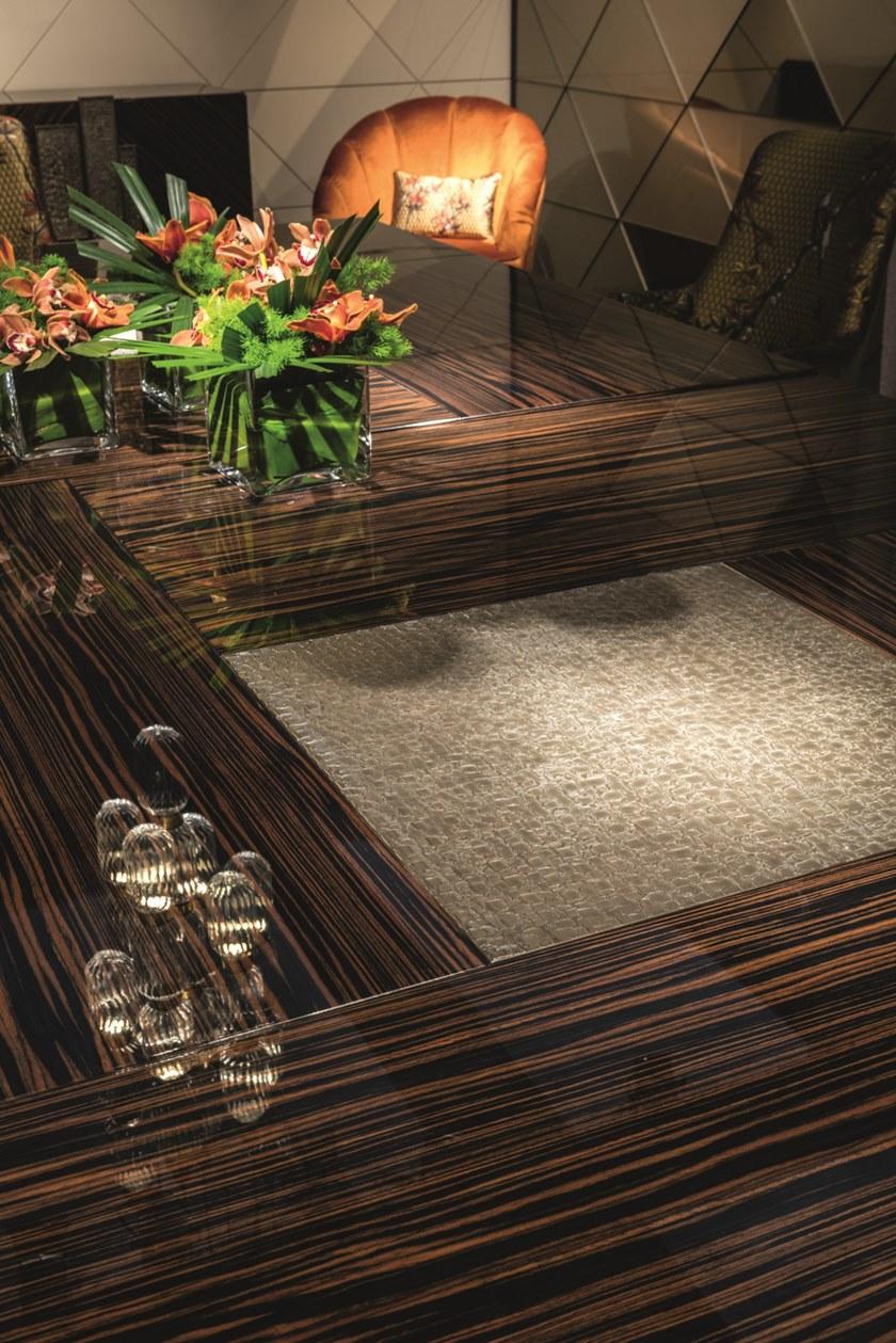 Sicis Квадратный стол из черного дерева Dalton sun-id-1393536 - Вид №2