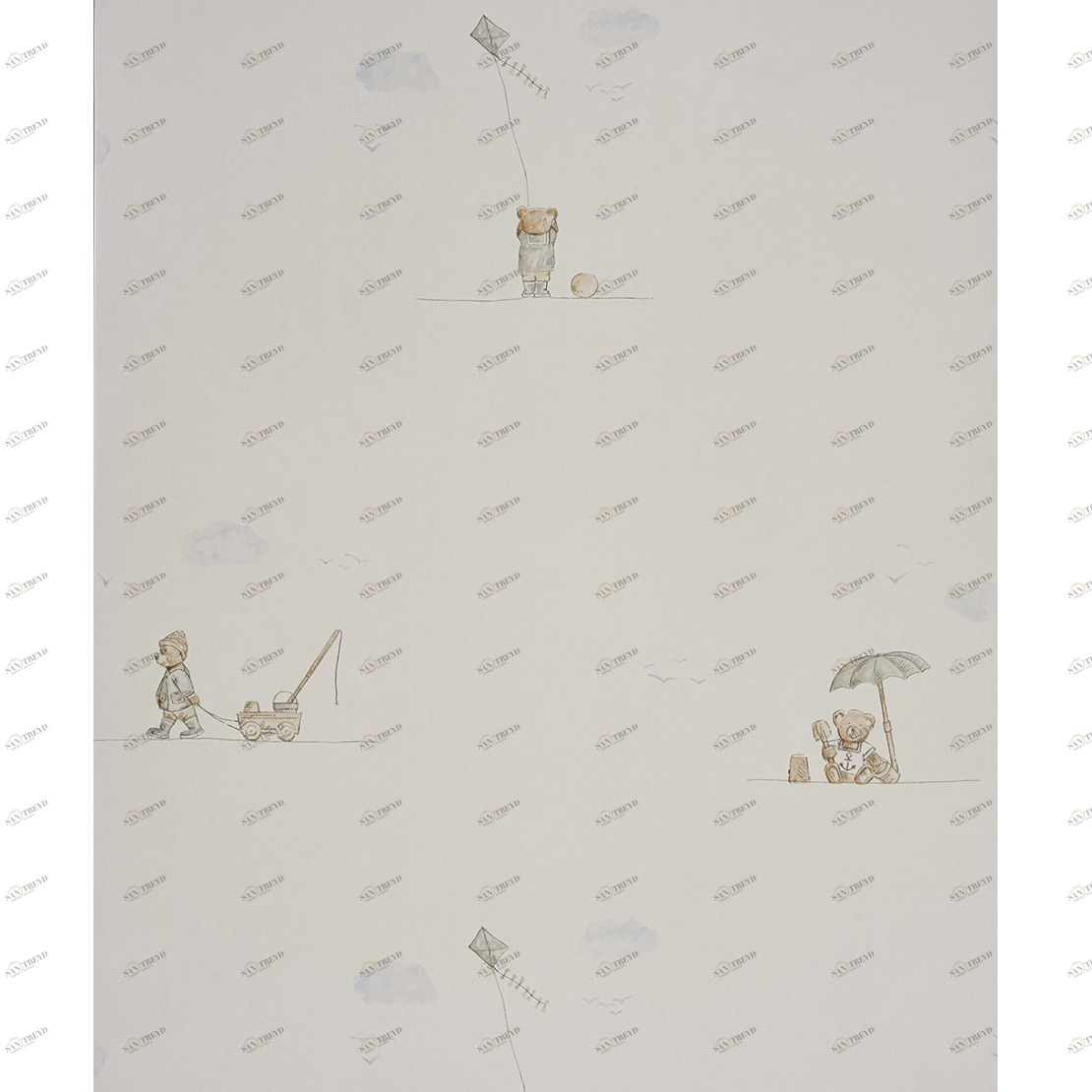 Рулон обоев DOUCE NUIT DCN22761106. Основа Casadeco