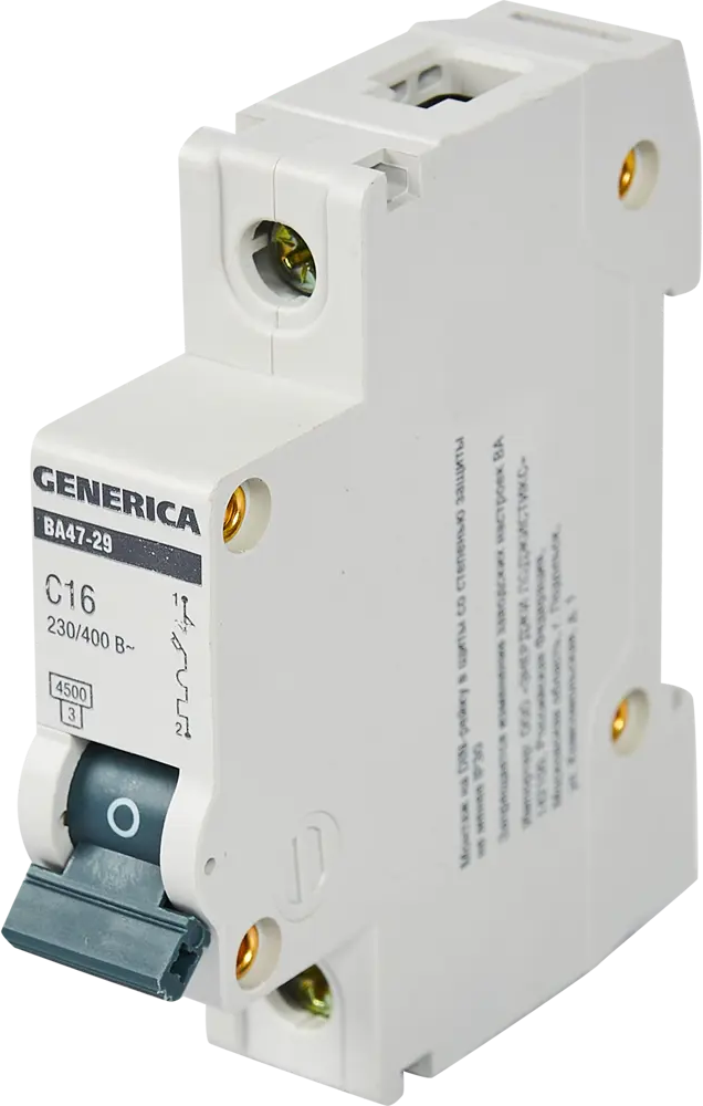 Автоматический выключатель Generica ВА47-29 для защиты электросети 84798296
