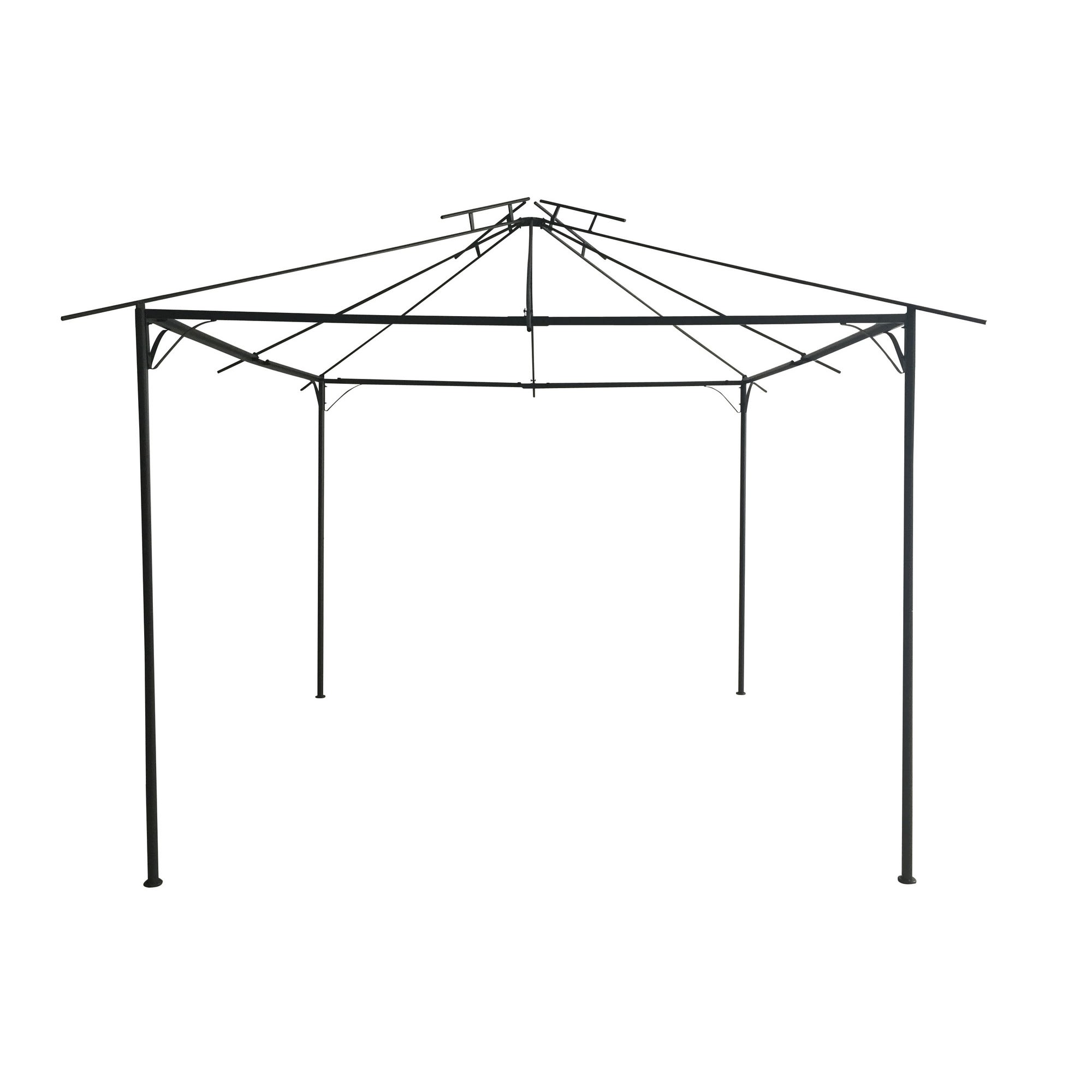 16195367 Каркас павильона Сапфир 2,95х2,95 м сталь Santreyd 