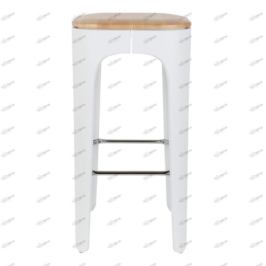 Стул барный Up-High белый White Label Living 1500239