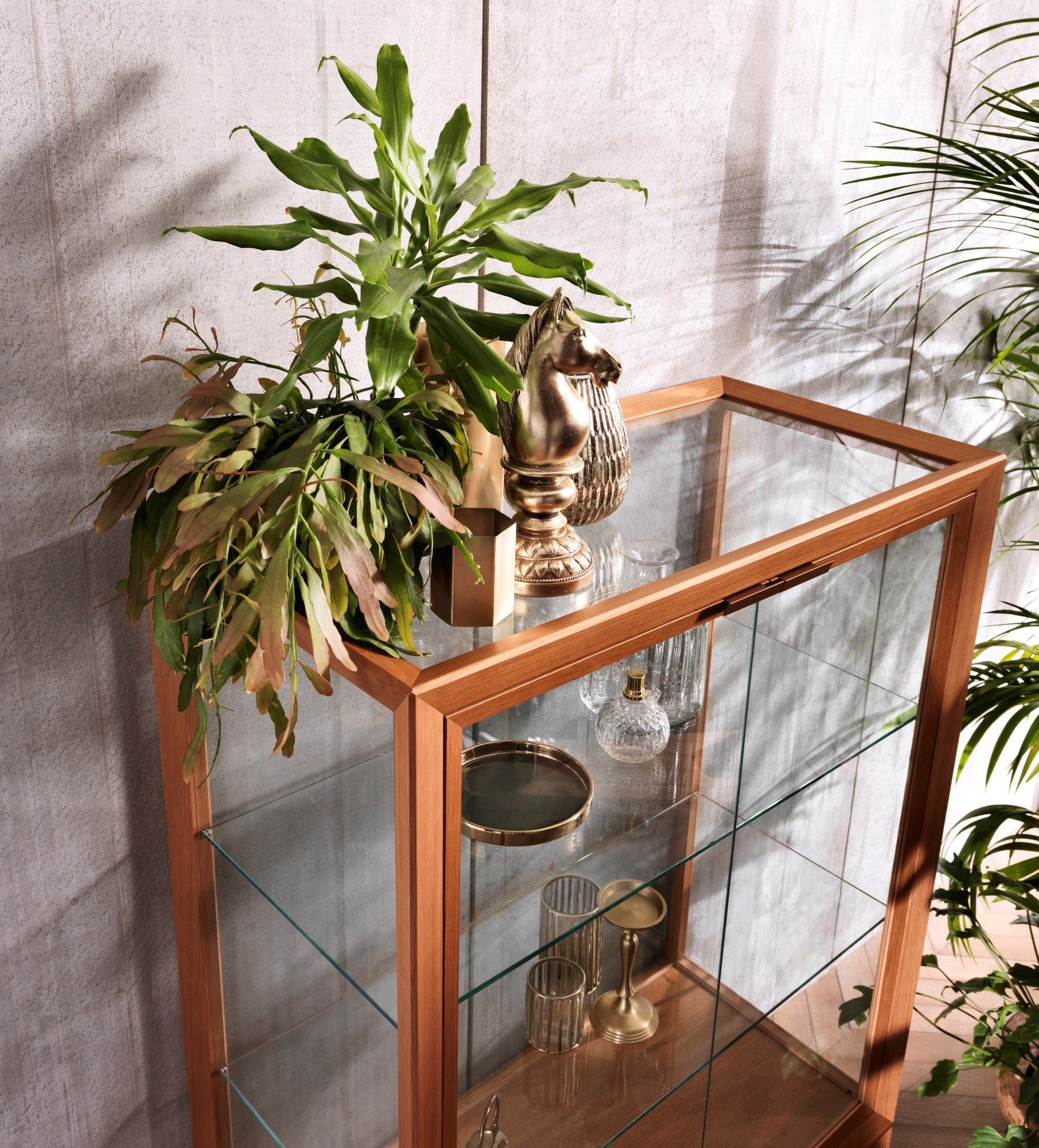 Витрина из хрусталя и дуба RIFLESSI MEDEA ARCH-00137673 - Вид №3