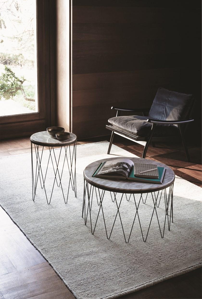 Vibieffe Круглый журнальный столик из мрамора 9500 9500103  - Вид №1