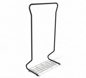 Вешалка гардеробная с ножкой чёрная SHEFFILTON ДИЗАЙНЕРСКИЕ 015545 Чёрный;серый