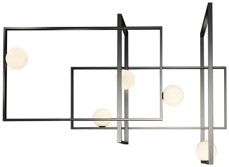 VeniceM Led потолочный светильник из латуни с диммером Mondrian sun-id-1423199 - Вид №1