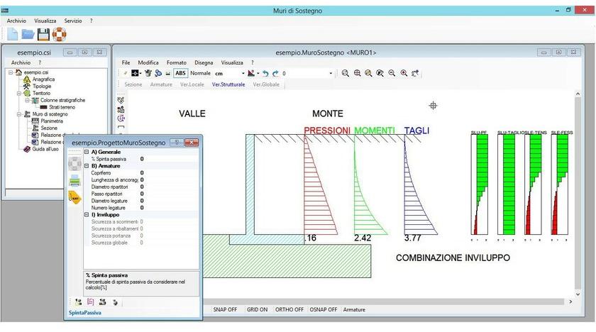 COINTEC Расчет подпорной стенки Softcat sun-id-1399874 - Вид №1