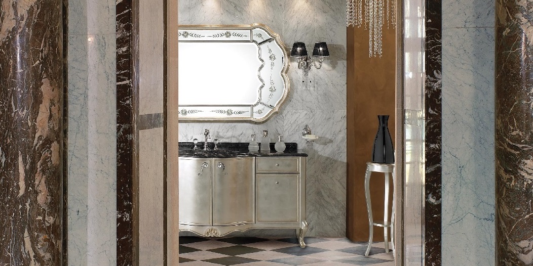 Комплект мебели для ванной 13/1 LINEATRE Gold Componibile 131 - Вид №1