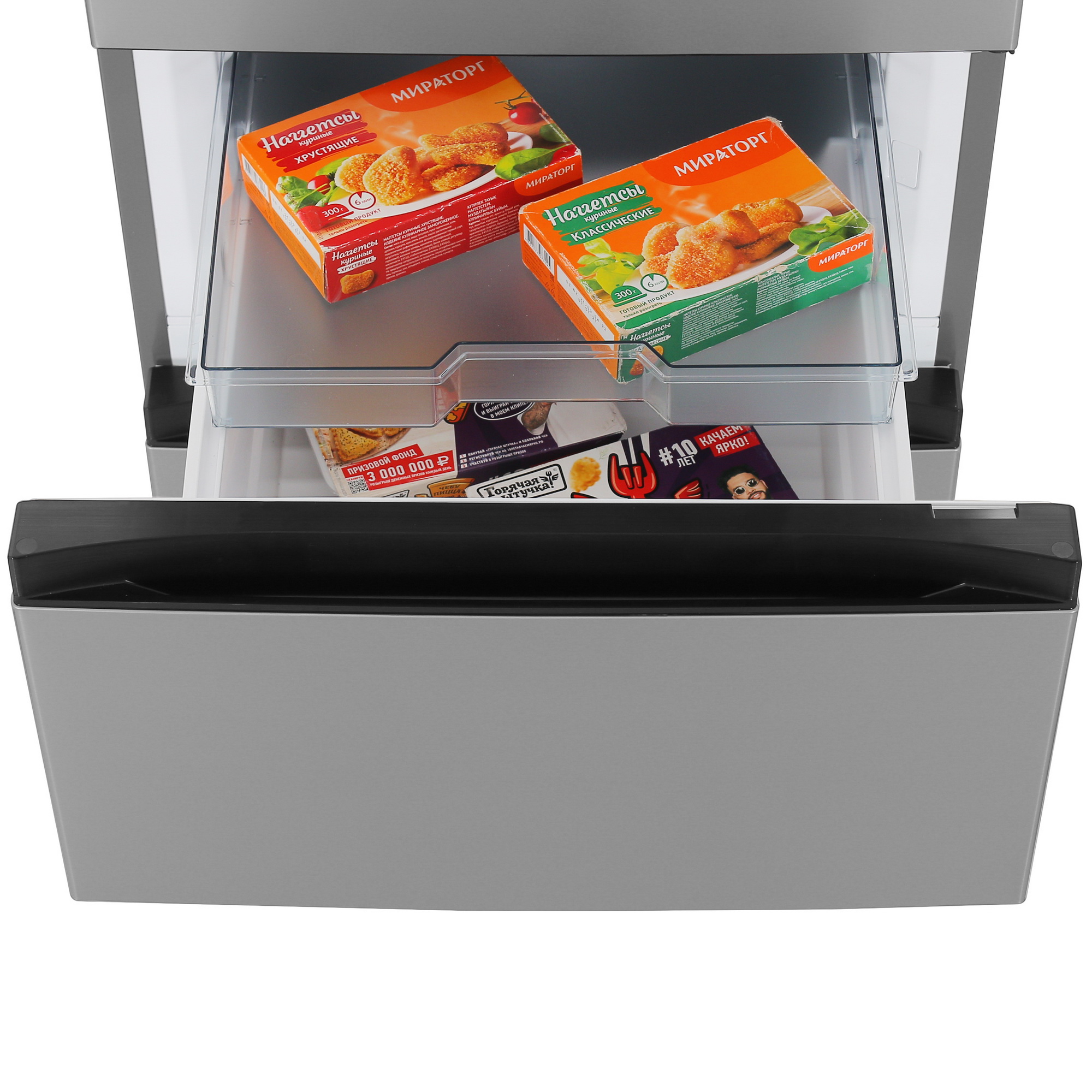 9090088 Холодильник многодверный   Hisense RM469N4ACD серебристый STDN-0141878 - Вид №6