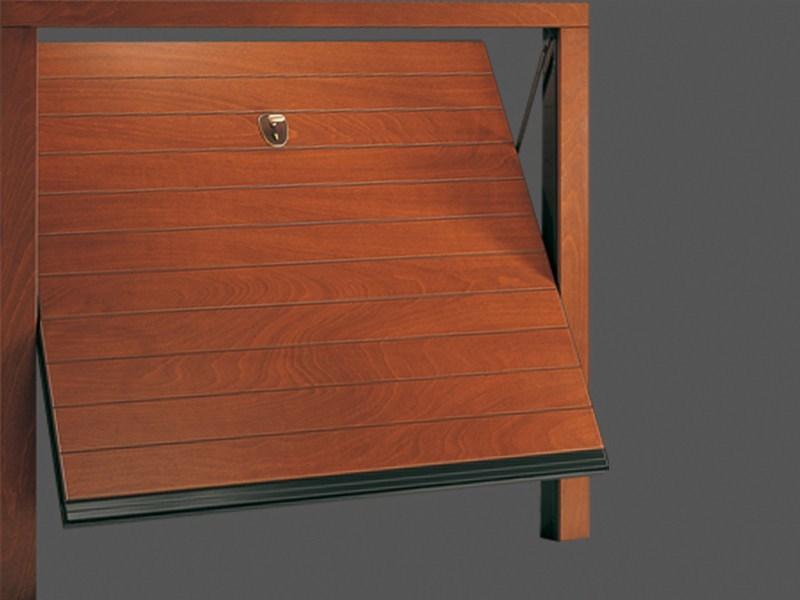 DE NARDI Подъемные деревянные гаражные ворота sun-id-1358477 - Вид №4