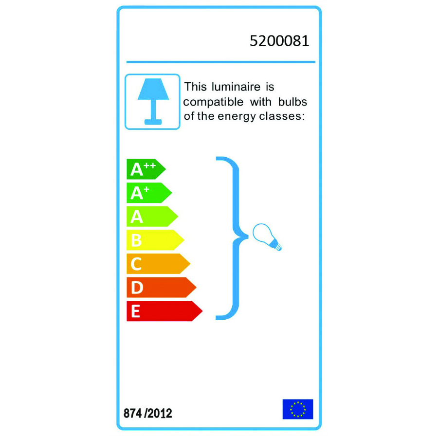 Лампа настольная Vesper, белая White Label Living 5200081 - Вид №8