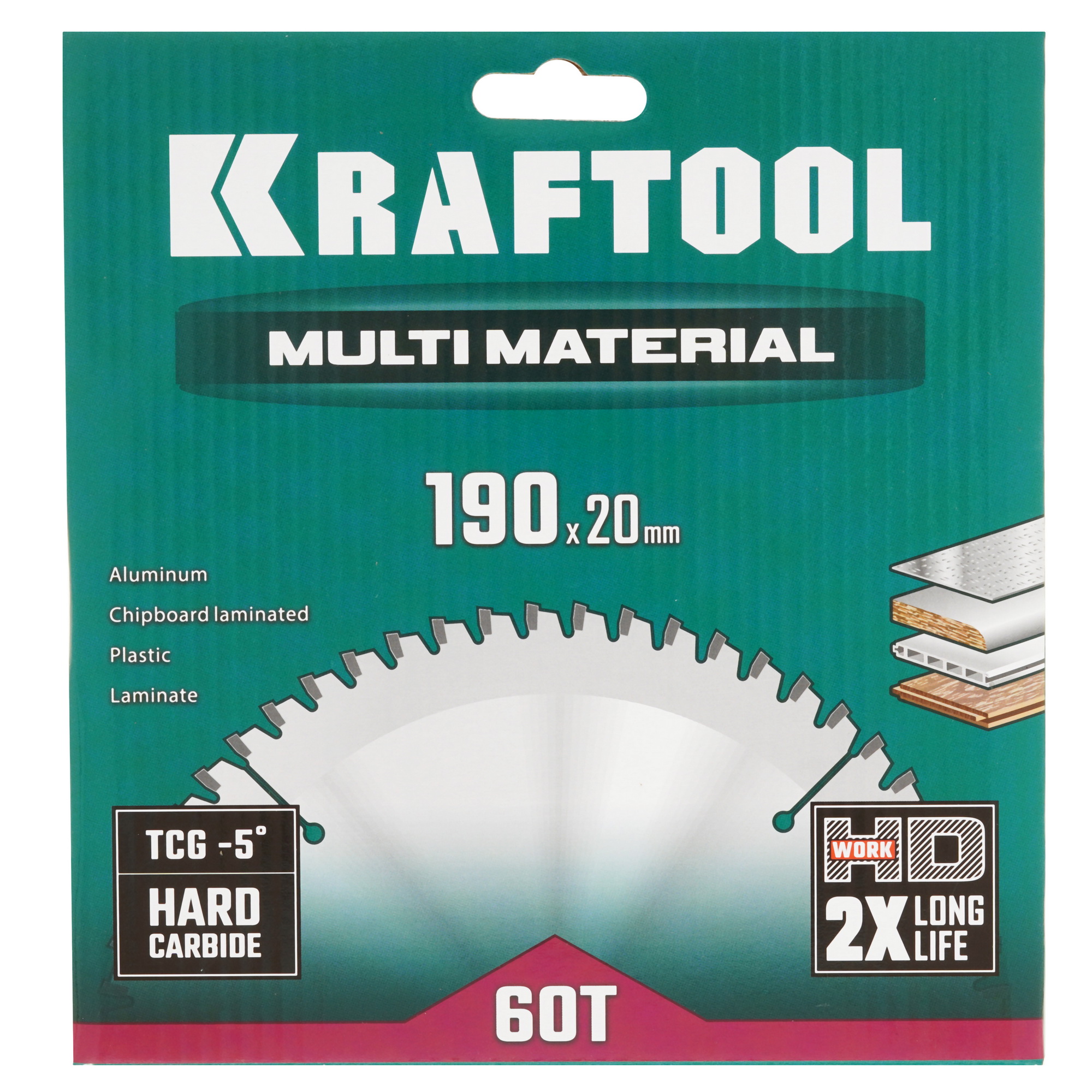 Диск пильный KRAFTOOL 36953-190-20 9108004 STDN-0029555 - Вид №3