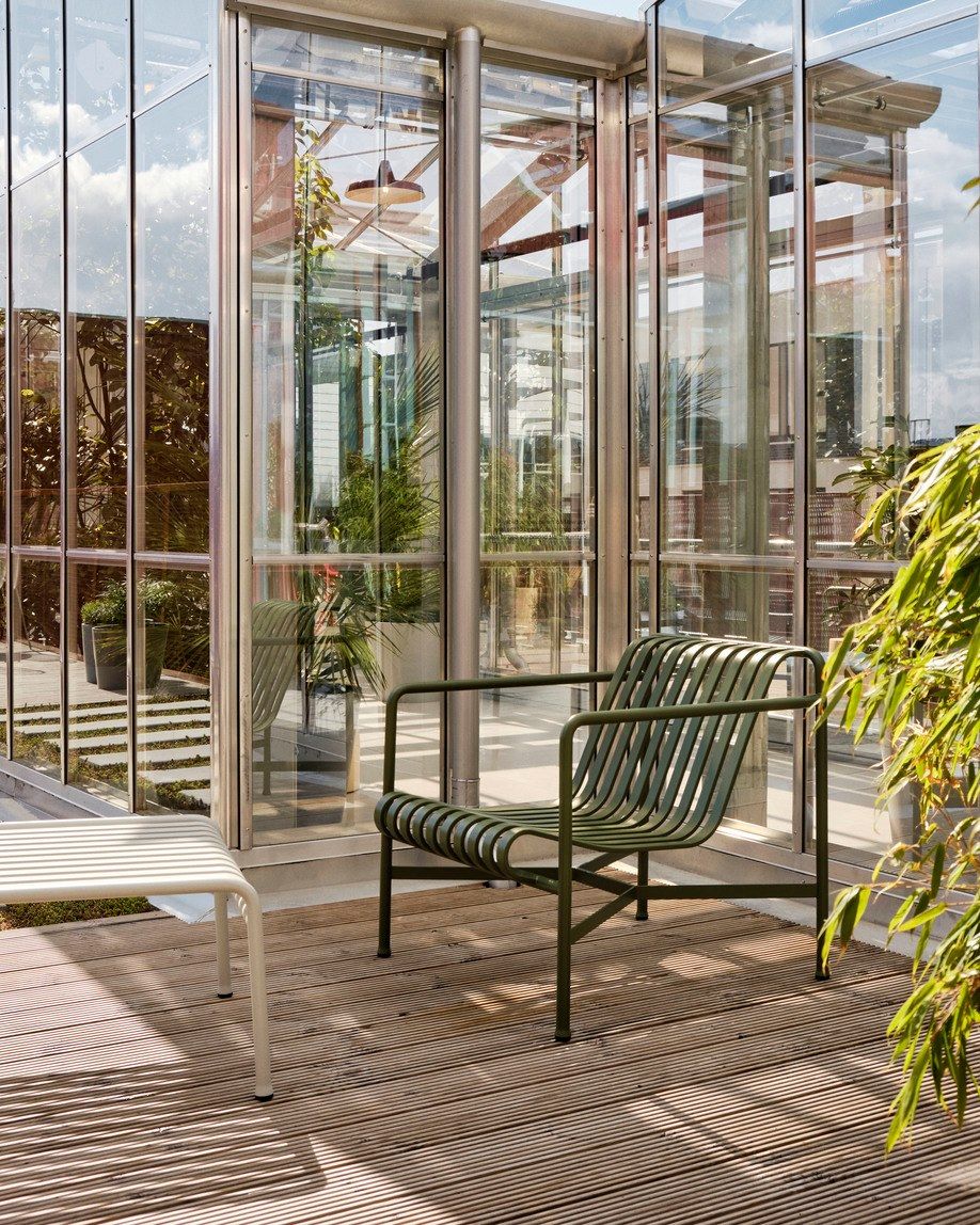 Стальная прямоугольная Садовая подставка для ног Hay Палисад ARCH-00043018 - Вид №41