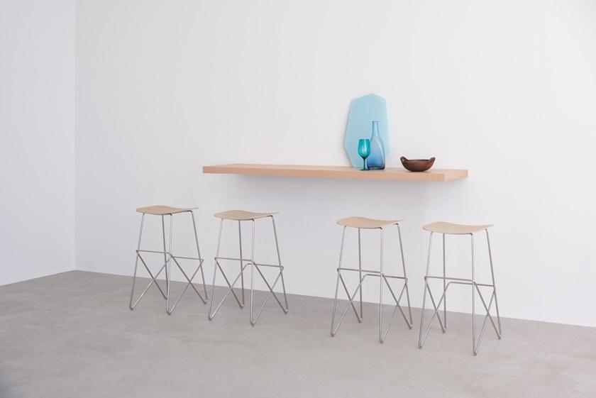 Desalto Табурет из высокой стали с подставкой для ног sun-id-1471469 - Вид №6