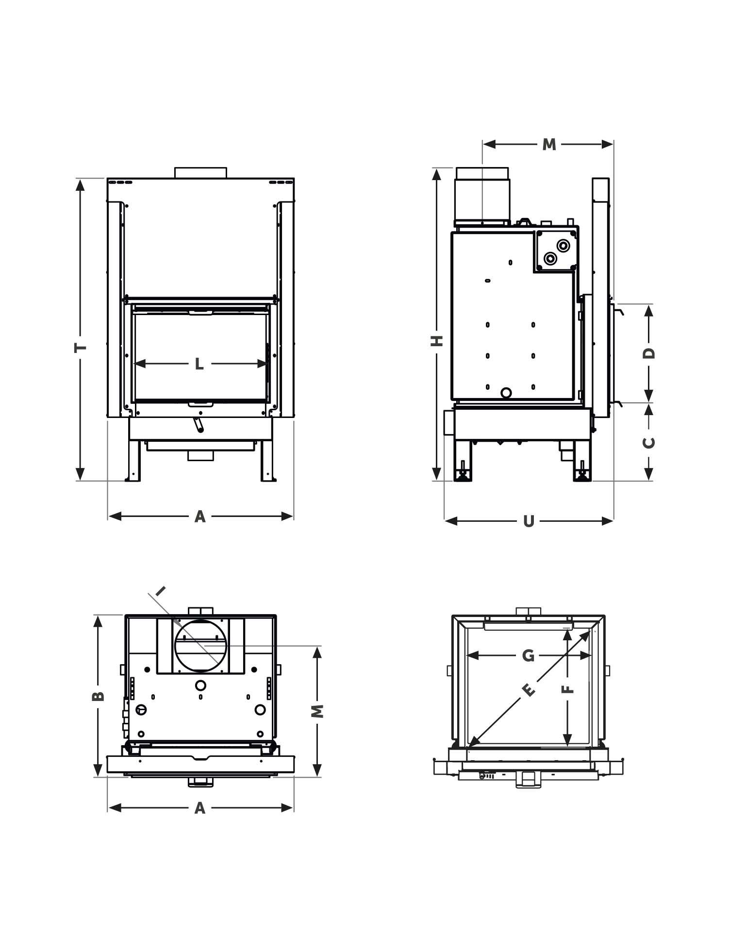 Дровяной камин CTM SUPERIOR ARCH-00129633 - Вид №2