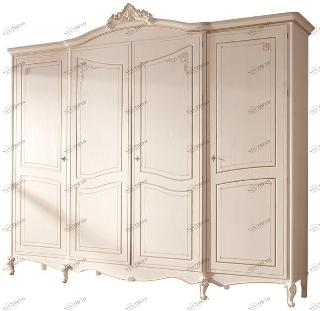 VOLPI Шкаф из лакированной древесины Emporio volpi Eclpe200