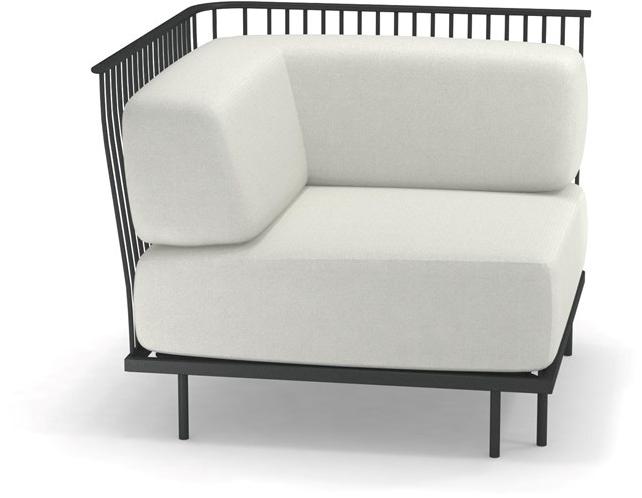 emu Угловое садовое кресло с тканевой обивкой Cannolè 1082 - 1083 - 1084 - Вид №11