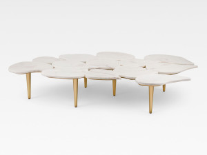 Calacatta мраморный низкий журнальный столик