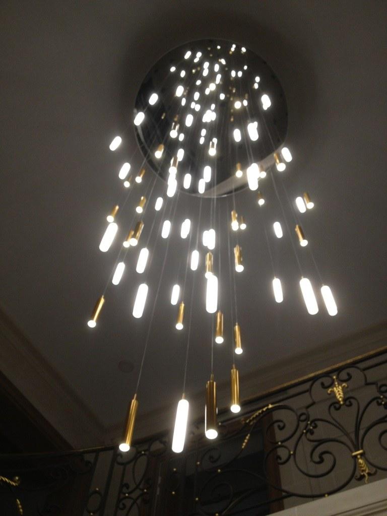 Beau & Bien Фарфоровая светодиодная люстра с диммером Rainy day sun-id-1377671 - Вид №11