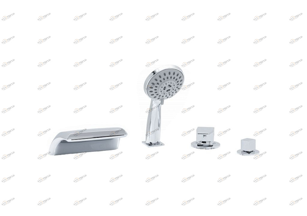 Смеситель на борт ванны Aquanet A4 00205033