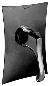 76009NEO Внутристенный смеситель Ares, цвет черный матовый