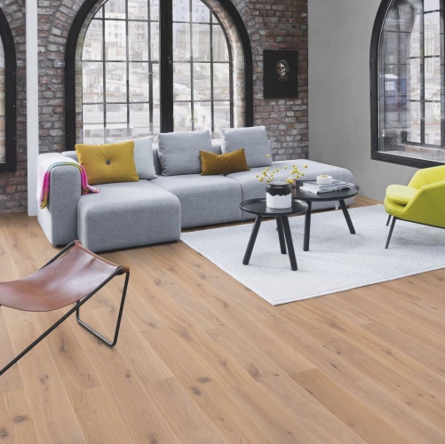 Массивная доска Boen Solid Plank Traditional Белый Дуб Рустик (Гладкая) 800-2220х137 мм EICA4MWD - Вид №10