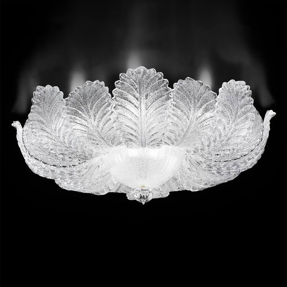 Sylcom 1400/84 B GR.CR люстра мурано потолочная 57834 - Вид №2